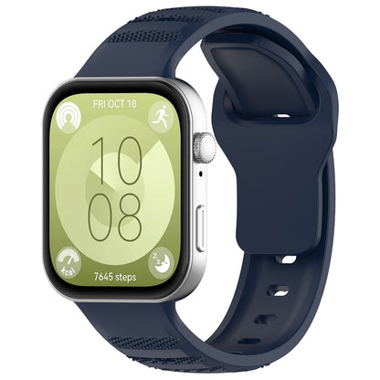 Techsuit W050 Strap for Huawei Watch Fit 4 Pro / Watch Fit 4 / Watch Fit 3, Blue