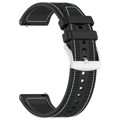 Techsuit W051 Strap for Huawei Watch / Xiaomi Watch Series, 22mm, Black