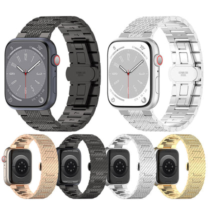 Techsuit W052 Strap for Apple Watch 42mm / 41mm / 40mm / 38mm Series, Silver