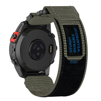 Techsuit W057 Strap for Garmin Watch Fenix Series, 26mm, Green