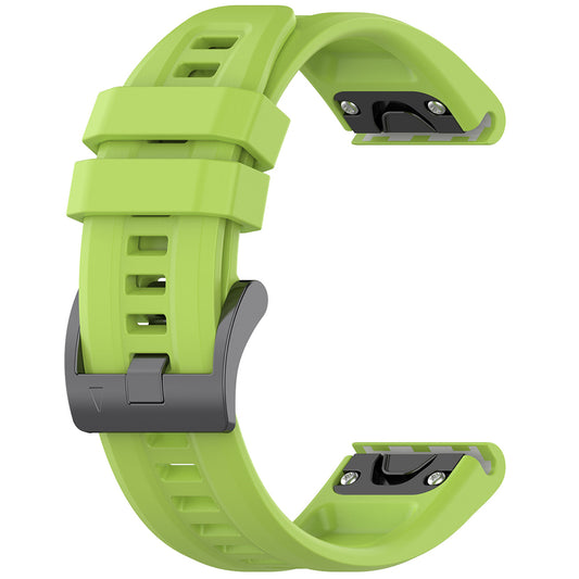 Techsuit W060 Strap for Garmin Watch Fenix Series, 26mm, Light Green
