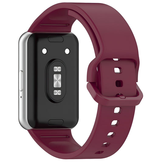 Techsuit W086 Strap for Samsung Galaxy Fit3 R39M, Burgundy