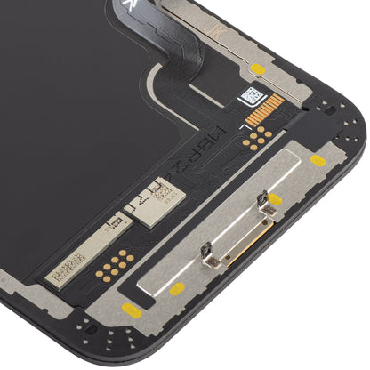 JK Touchscreen Display for Apple iPhone 12 mini, with Frame, Movable IC In-Cell LCD Version, Black