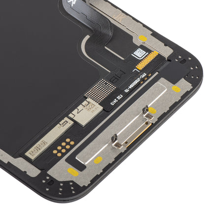 JK Touchscreen Display for Apple iPhone 12 mini, with Frame, Movable IC In-Cell LCD Version, Black