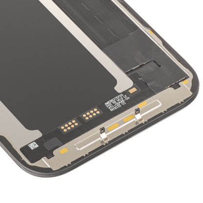 JK Touchscreen Display for Apple iPhone 17 Pro, with Frame, Movable IC In-Cell LCD Version, Black