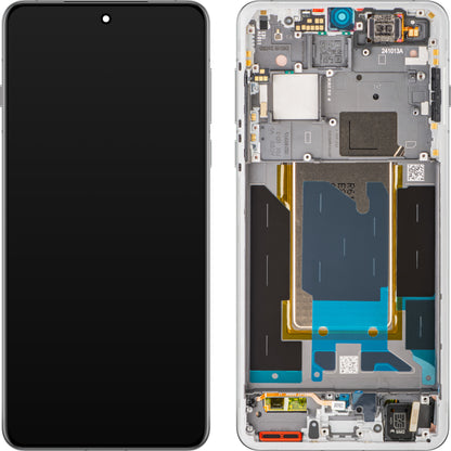 Oppo Find X8 Pro Display with Touchscreen, Frame, White (Pearl White), Service Pack 621029000357