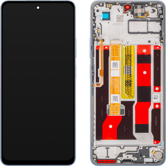 Oppo A5 Pro 4G Display with Touchscreen, with Frame, Blue (Feather Blue), Service Pack 621029000458