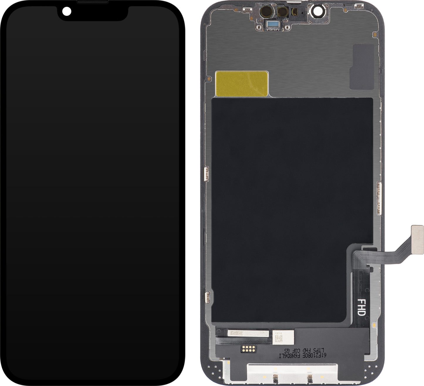 ZY Touchscreen Display for Apple iPhone 14, with Frame, Movable In-Cell IC LCD Version, Black