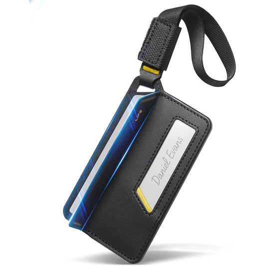 Spigen Luggage Tag LF510 Handbag / Suitcase Tag, Black AHP09776
