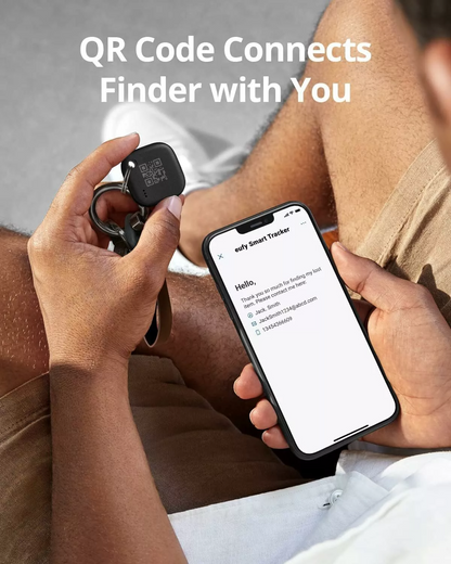 Eufy Security SmartTrack Link for iOS Series, Set of 2 Pieces, Black E87B0011