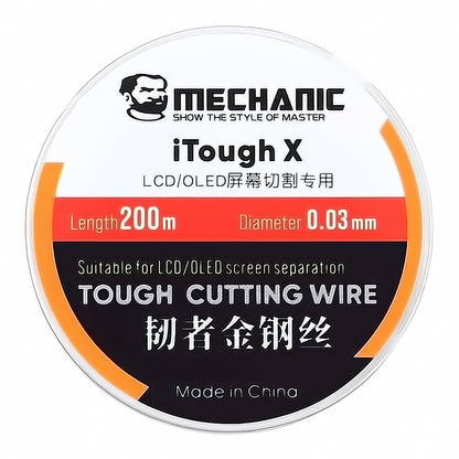 Mechanical Molybdenum Wire iTough X, 0.03mm, 200m