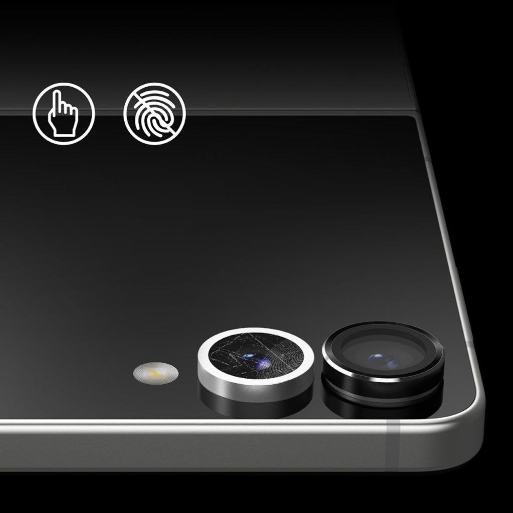 Ringke Rear Camera Protection Film for Samsung Galaxy Z Flip7 F766, Tempered Glass, Set of 2 Pieces, Black