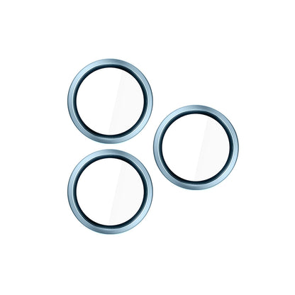 3MK Hardy Protection Pro Rear Camera Protector for Apple iPhone 17 Pro Max / 17 Pro, Tempered Glass, Blue