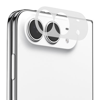 Blueo Invisible Rear Camera Protector for Apple iPhone Duo, Plastic