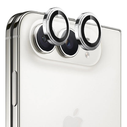 Blueo Sapphire Crystal Rear Camera Protector for Apple iPhone Duo, Tempered Glass, Silver