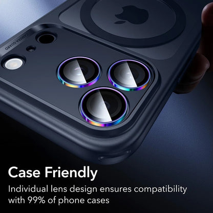 ESR Armorite Rear Camera Protection Film for Apple iPhone 17 Pro Max / 17 Pro / 16 Pro Max / 16 Pro, Tempered Glass, Multicolor