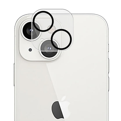 Lito S+ Rear Camera Protective Film for Apple iPhone 14 Plus / 14, Tempered Glass, Black