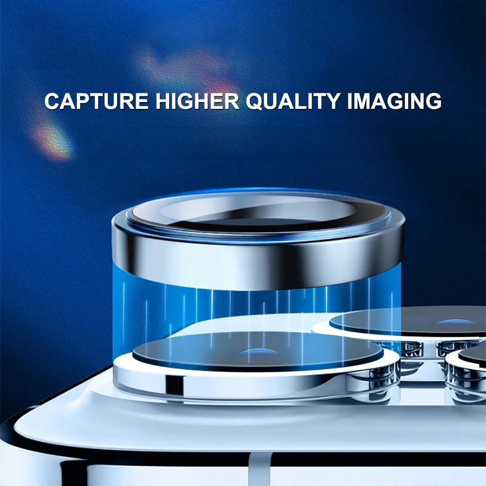 Lito S+ Rear Camera Protective Film for Apple iPhone 18 Pro / 18 Pro Max, Tempered Glass, Blue