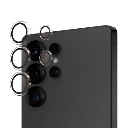 PanzerGlass Hoops Rear Camera Protector for Samsung Galaxy S25 Ultra S938, Tempered Glass, Transparent