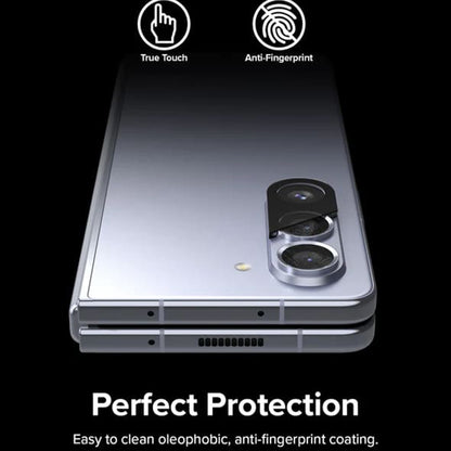 Ringke Rear Camera Protective Film for Samsung Galaxy Z Fold5 F946, Tempered Glass, Set of 2 Pieces, Transparent