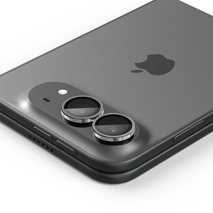 Spigen GlastR EZ FIT Optik Pro Rear Camera Protective Film for Apple iPhone Duo, Tempered Glass, Set of 2 pieces, Gray AGL12012