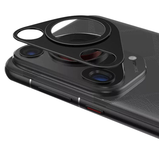 Techsuit Rear Camera Protection Film for Huawei Pura 70 Ultra, Tempered Glass, Black