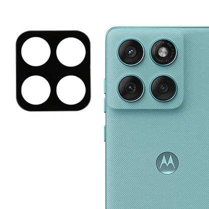 Techsuit Rear Camera Protective Film for Motorola Edge 60 Fusion / Edge 60, Tempered Glass, Black