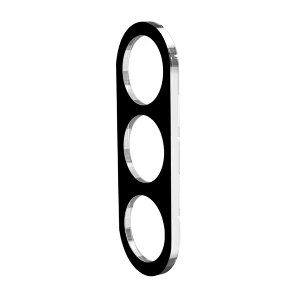 Techsuit Rear Camera Protective Film for Samsung Galaxy A55 5G A556, Tempered Glass, Black