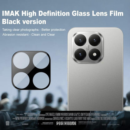 Techsuit Rear Camera Protective Film for Xiaomi 15T, Tempered Glass, Black