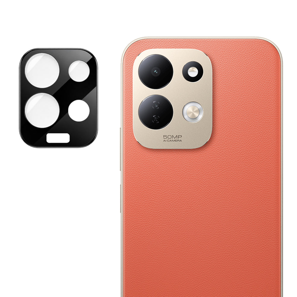 Techsuit Rear Camera Protective Film for Xiaomi Redmi 17 5G / 17 4G, Tempered Glass, Black