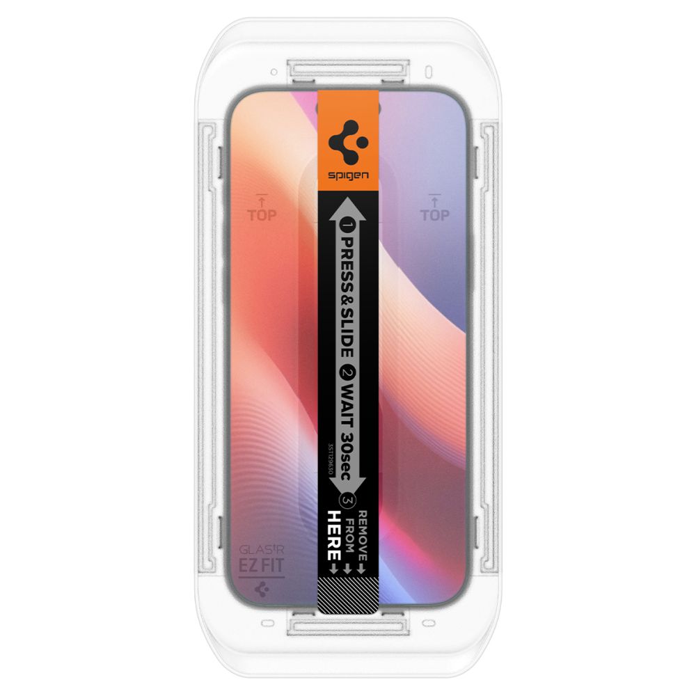 Spigen EZ FIT Screen Protector for Apple iPhone 16 Pro Max, Glass Shielded, Full Glue, Set of 2 pieces AGL07907 AGL07907