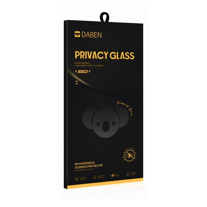 Privacy Bear Screen Protector for Apple iPhone 16 Pro Max, Tempered Glass, Full Glue