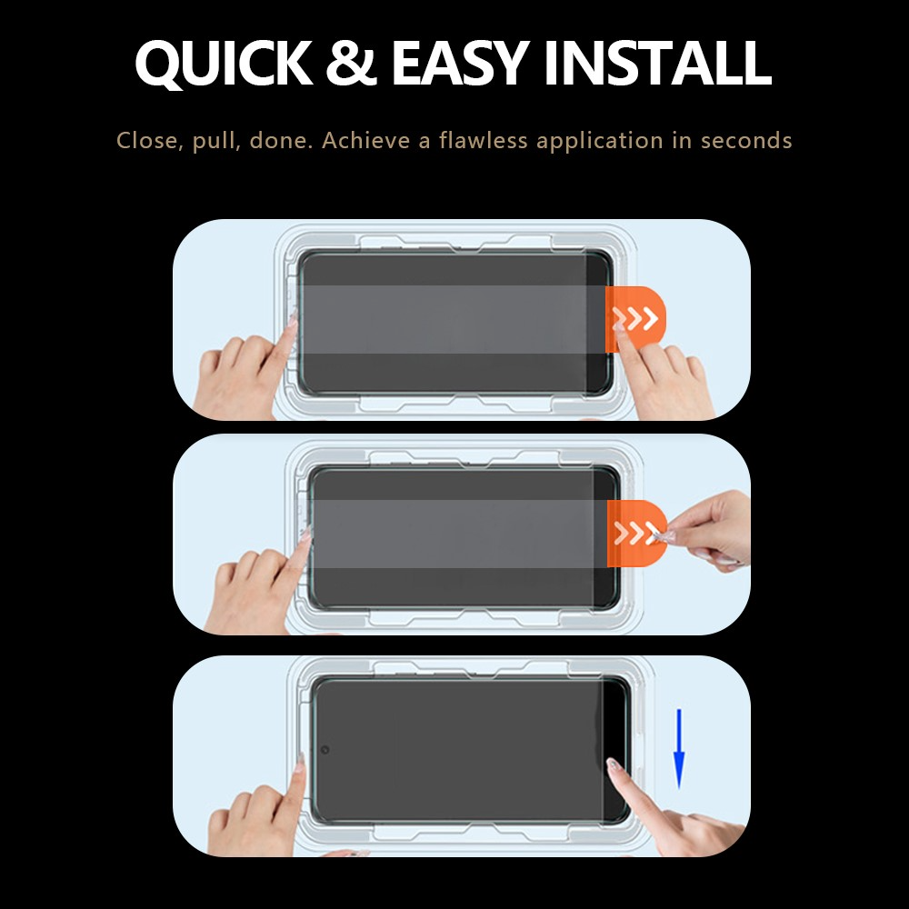 Privacy Screen Protector Lereach for Xiaomi 17T Pro, Tempered Glass, Full Glue, Set of 2 pieces
