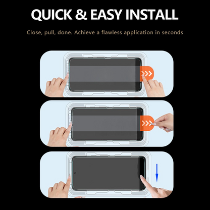Privacy Screen Protector Lereach for Xiaomi 17T Pro, Tempered Glass, Full Glue, Set of 2 pieces