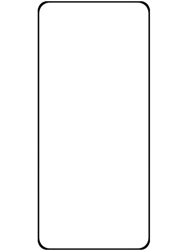 OEM Screen Protector for Samsung Galaxy A54 A546, Shielded Glass, Full Glue, 9D, Black