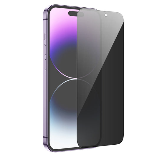 HOCO G15 Privacy Screen Protector for Apple iPhone 14 Pro Max, Tempered Glass, Full Glue, 5D
