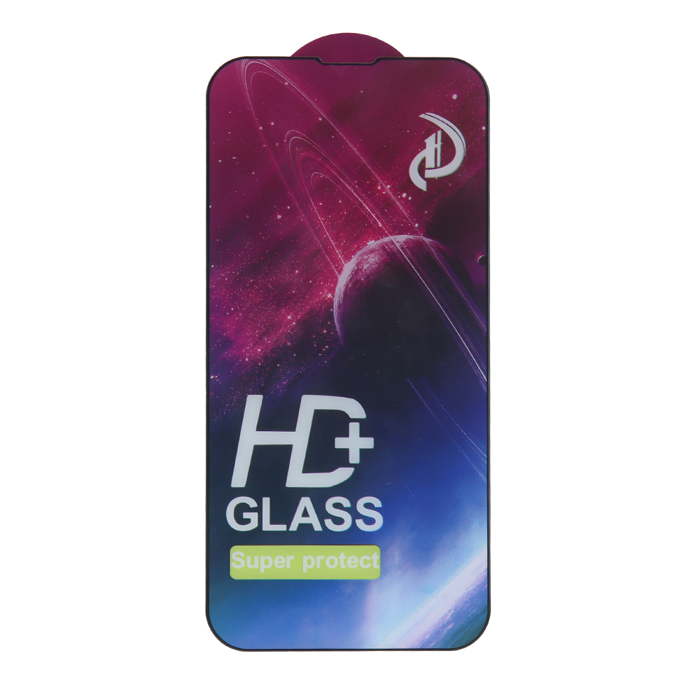 OEM Screen Protector Film for Apple iPhone 18 Pro Max / 17 Pro Max, Tempered Glass, Full Glue, Set of 10 pieces, 9D, Black