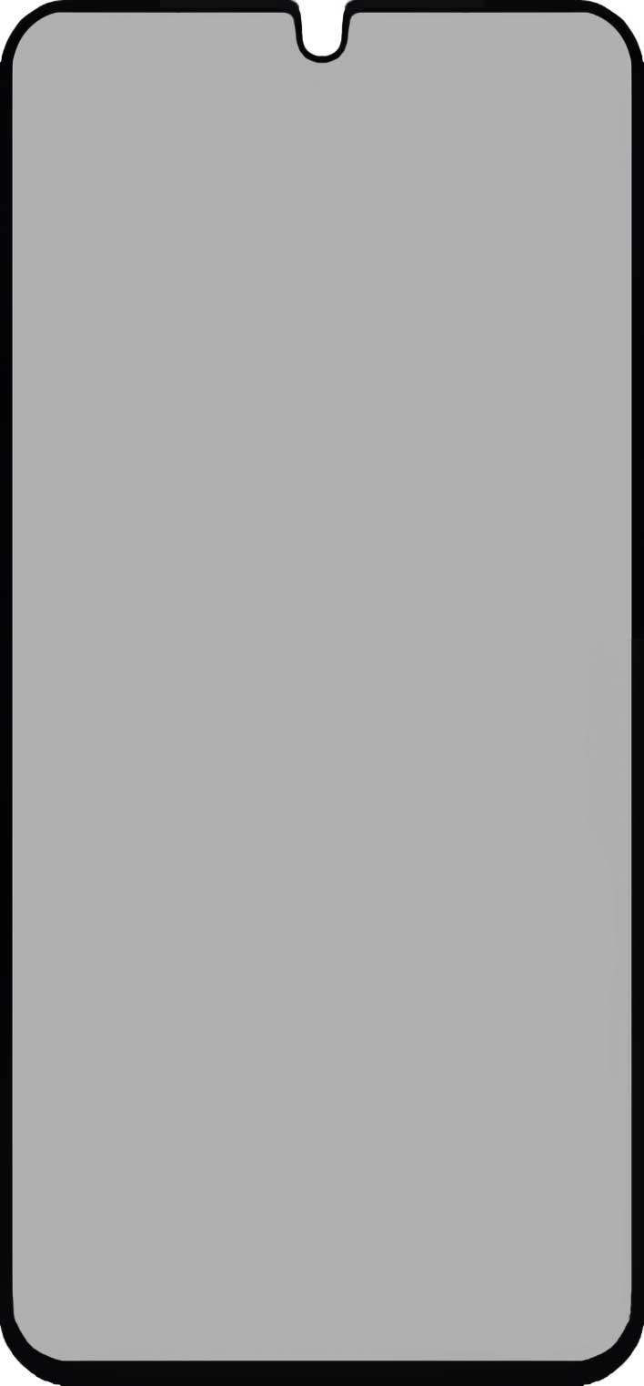 OEM Privacy OEM Screen Protector for Motorola Moto G34, Full Glue, Glass Protected, Full Glue 