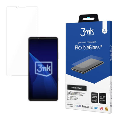 3MK FlexibleGlass Screen Protector for Sony Xperia 10 VIII, Flexible Glass, Full Glue