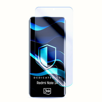 3MK FlexibleGlass Screen Protector for Xiaomi Redmi Note 14 4G (Standard), Flexible Glass, Full Glue