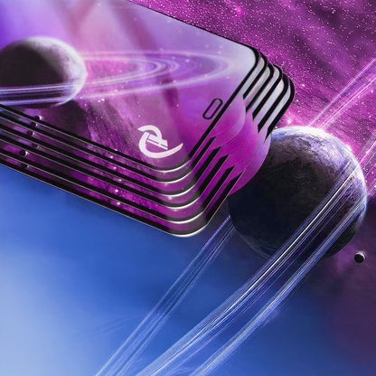 OEM Screen Protector for Samsung Galaxy A54 A546, Tempered Glass, Full Glue, Set of 10 pieces, 9D, Black