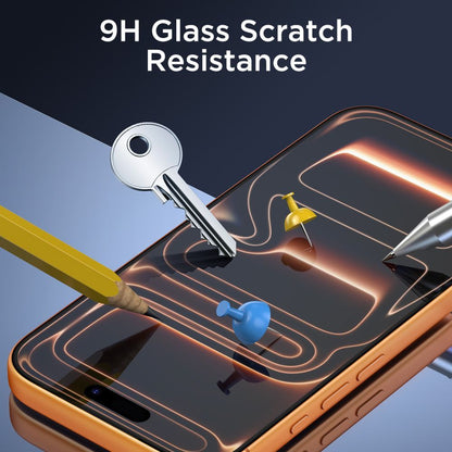 Tech-Protect Screen Protector for Samsung Galaxy S25 Ultra S938, Tempered Glass, Full Glue, Set of 10 Pieces