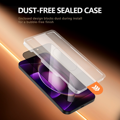 Privacy Screen Protector Lereach for Xiaomi 17T Pro, Tempered Glass, Full Glue, Set of 2 pieces