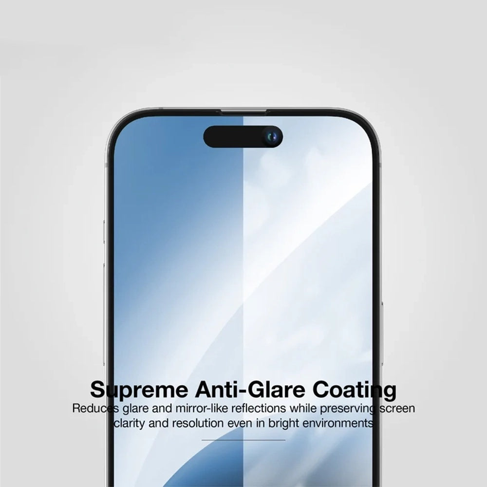 Anank 10X Reinforced CG Screen Protector for Apple iPhone 17 Pro Max, Tempered Glass, Full Glue, 2.5D, Black