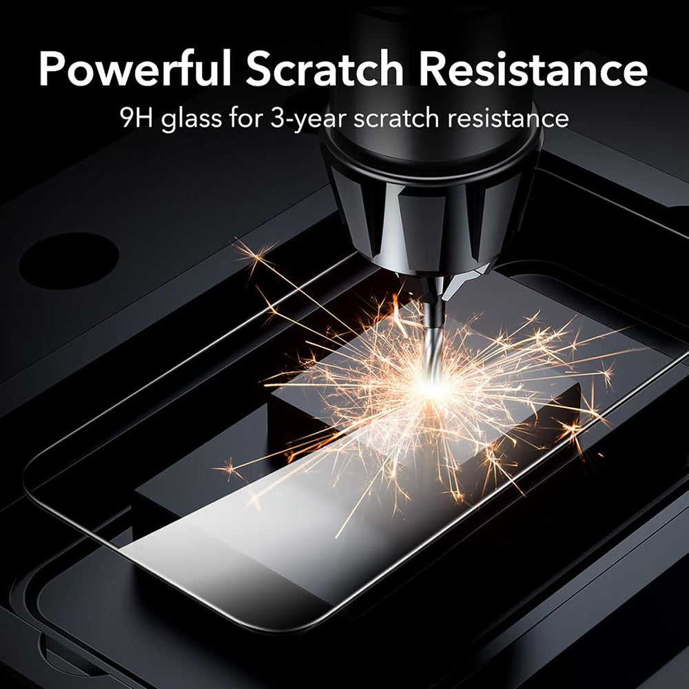 Anank Screen Protector Film for Apple iPhone 15 Pro Max, Tempered Glass, Full Glue, 3D, Set of 10 pieces