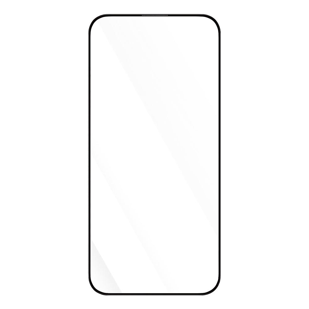 Blueo Anti-Reflective HD Screen Protector Film with Pro Applicator for Apple iPhone 14 Pro Max, Tempered Glass, Full Glue, Black