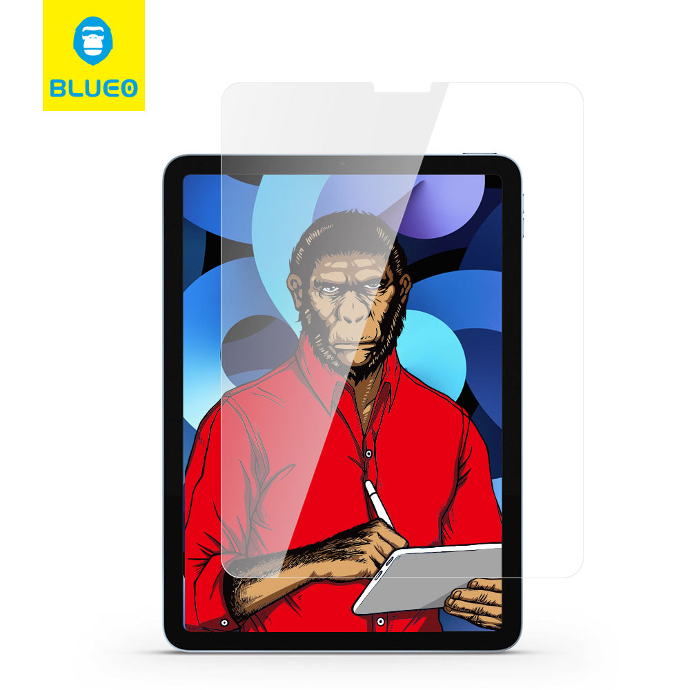 Blueo HD Screen Protector Film for Apple iPad Air 11 (2024), Tempered Glass, Full Glue