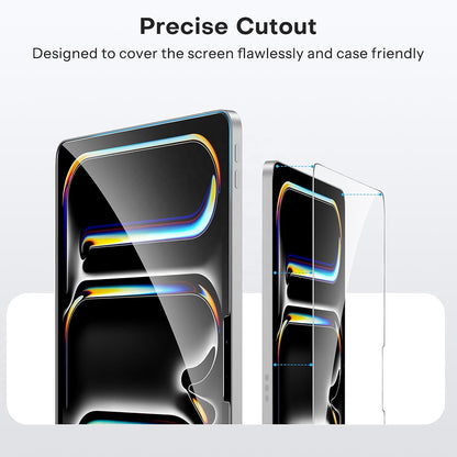Blueo HD Screen Protector Film for Apple iPad Air (2022) / Pro 11 (2021) / Air (2020) / Pro 11 (2020), Tempered Glass, Full Glue