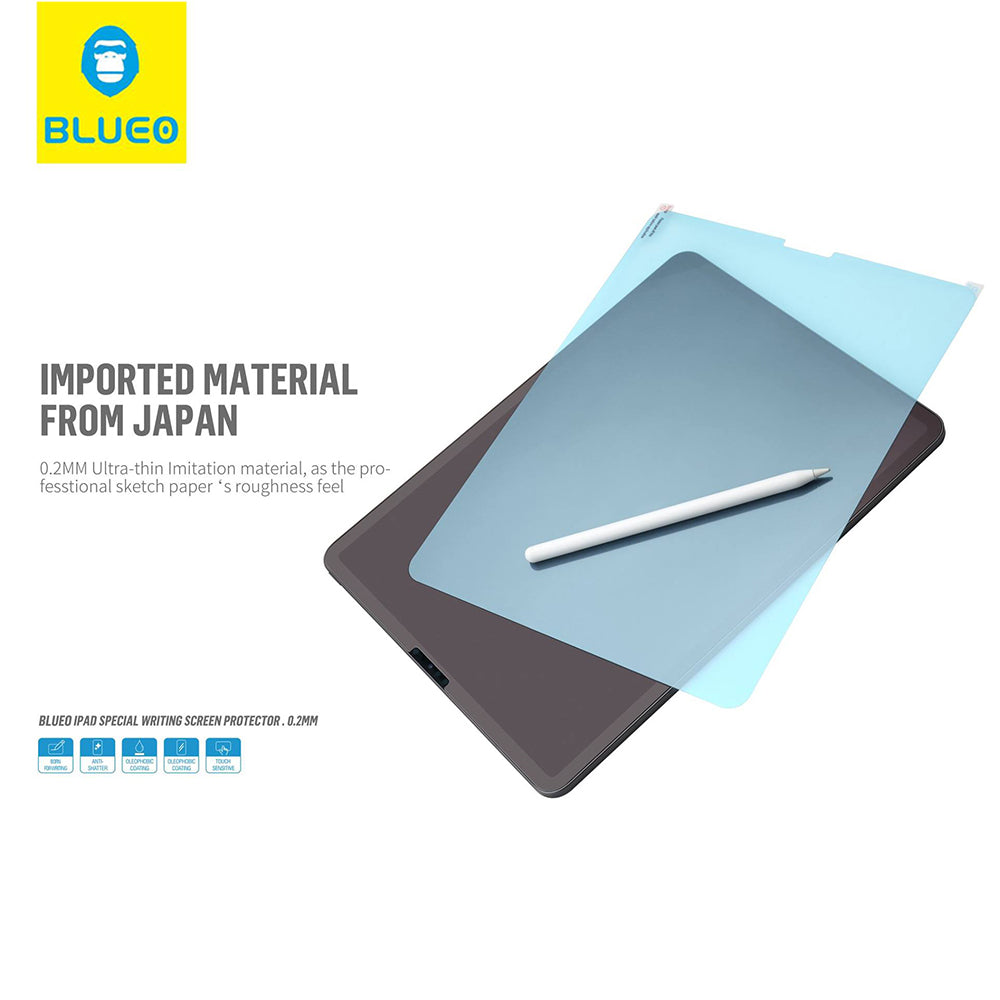 Blueo Special Writing Screen Protector for Apple iPad (2025) / (2022), Plastic
