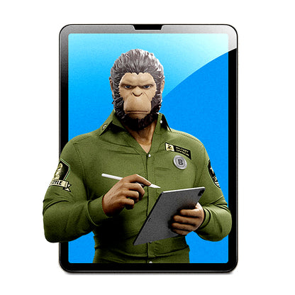 Blueo Special Writing Screen Protector Film for Apple iPad Air 11 (2024), Plastic